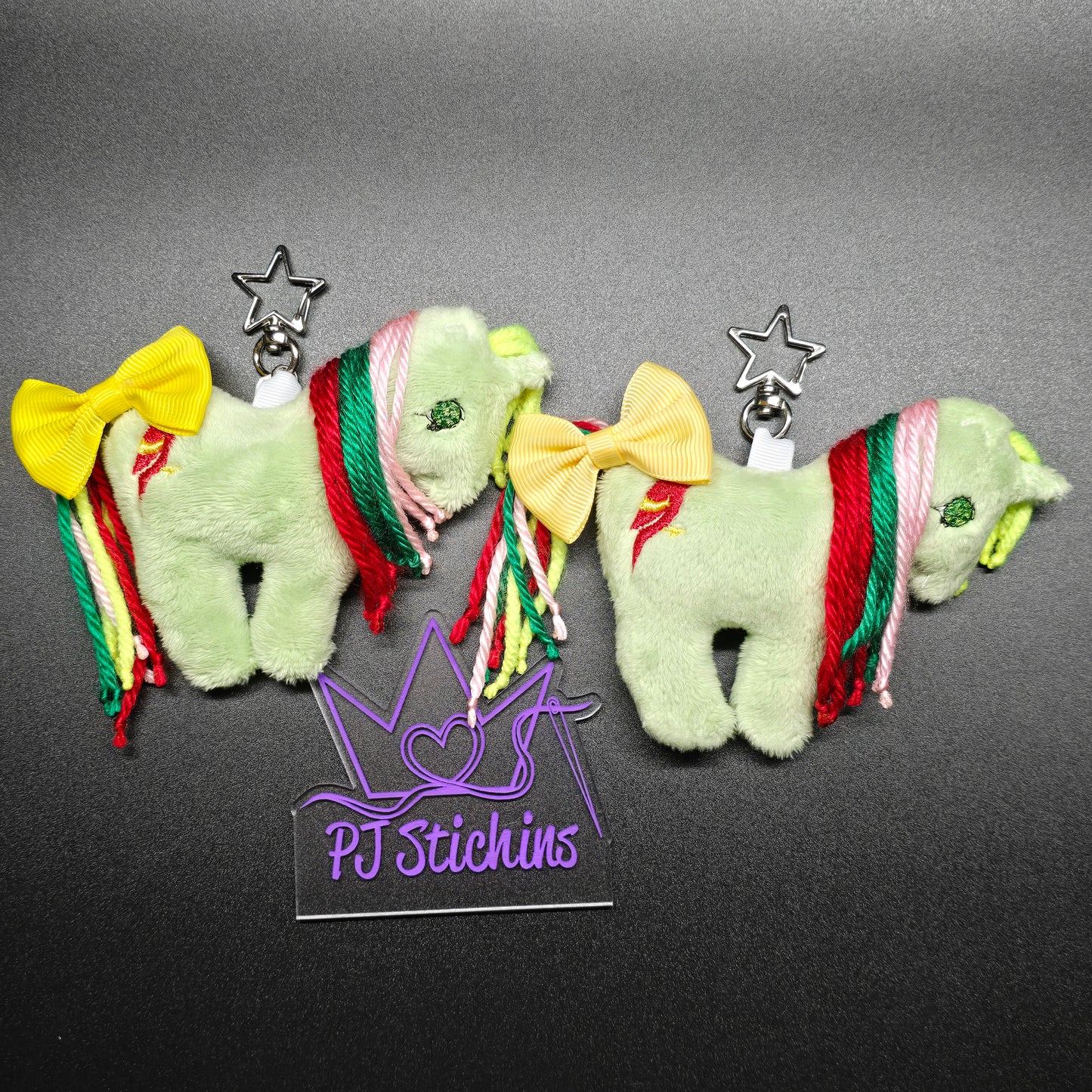 Made to Order - Plush Pony Keychain - Mimic