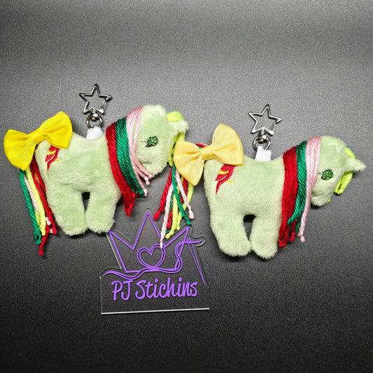 Made to Order - Plush Pony Keychain - Mimic