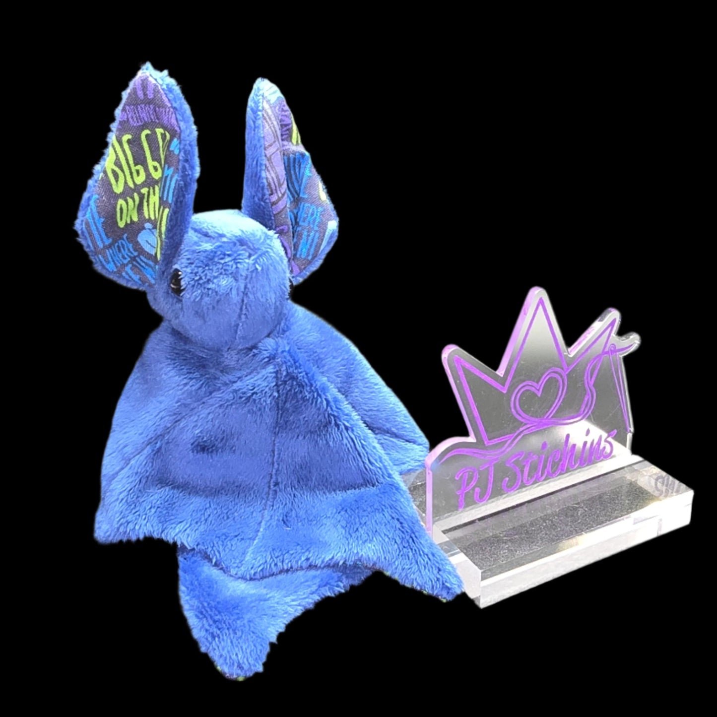 Bat Plush - Flying Box Blue