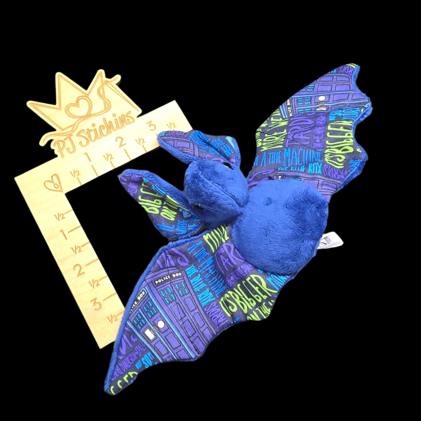 Bat Plush - Flying Box Blue