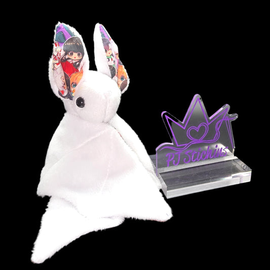 Bat Plush - Yokai Dog White