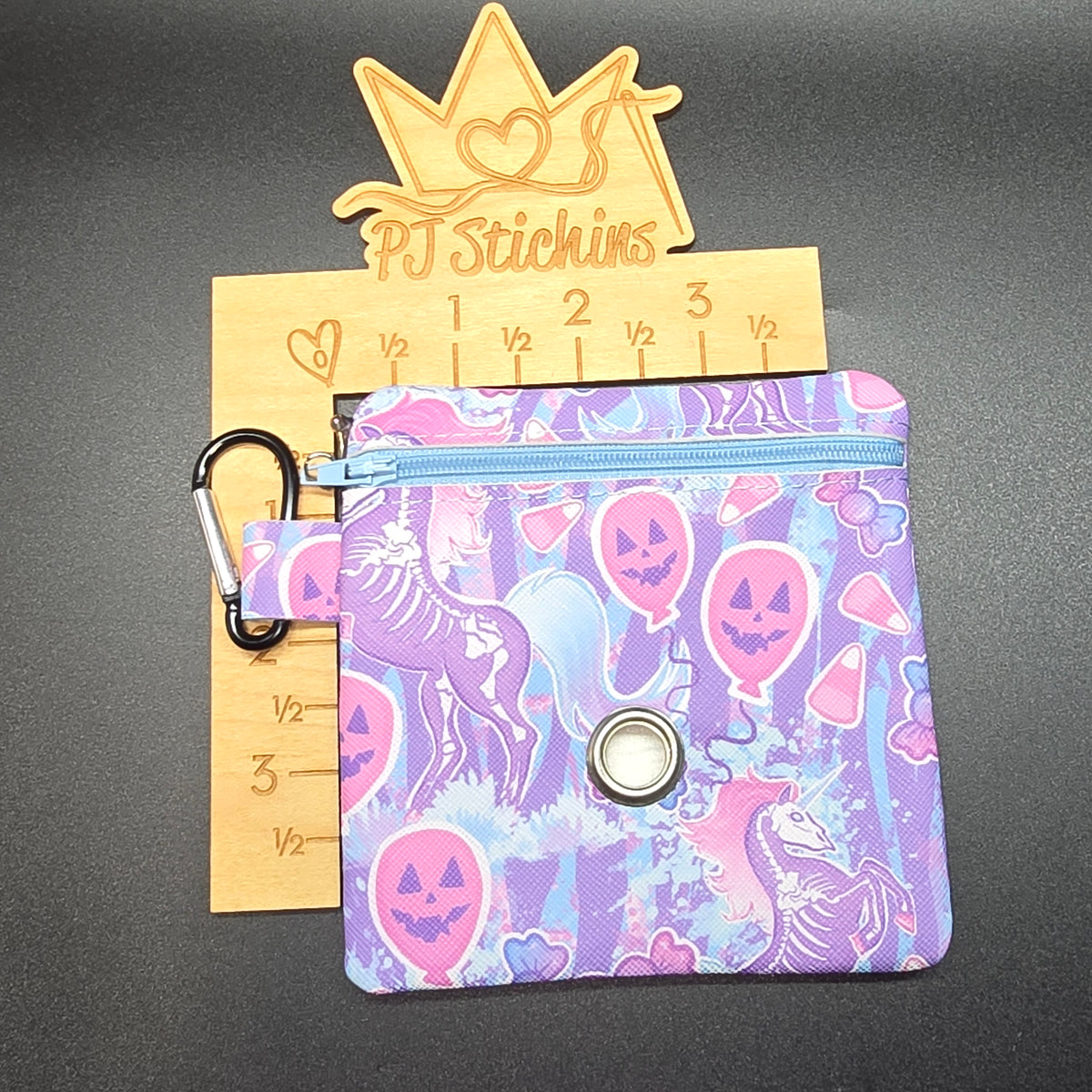 Skelly Unicorn - Dog Baggie Holder
