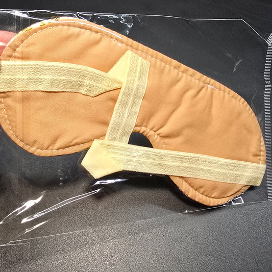 Eye Mask - Cream Cranes