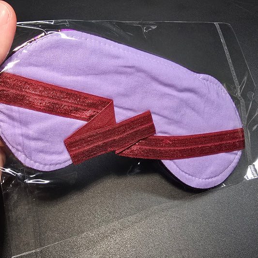 Eye Mask - Purple Blossoms