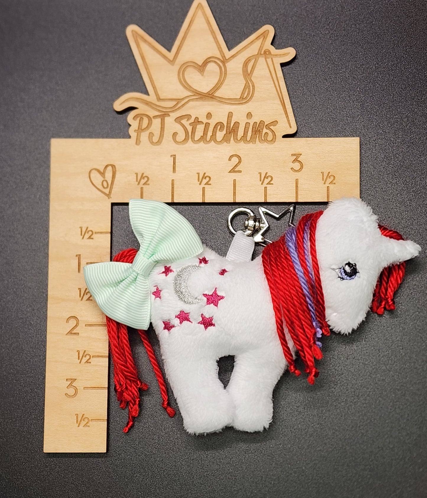 Made to Order - Plush Pony Keychain - Moondancer