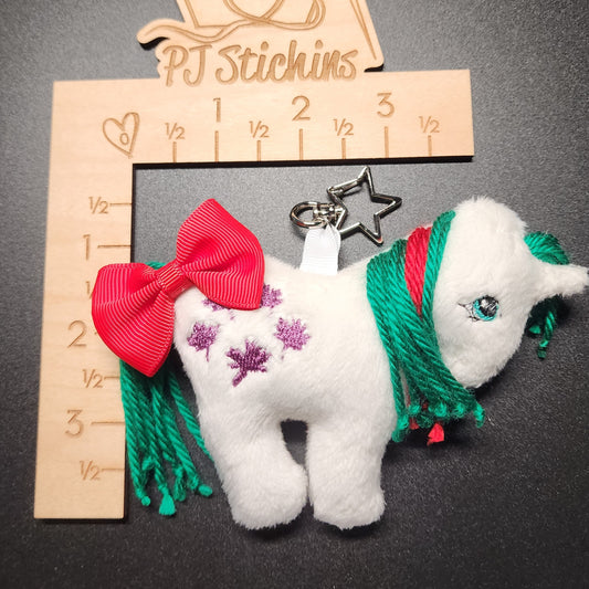Made to Order - Plush Pony Keychain - Gusty