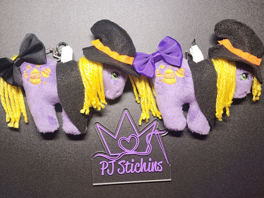 Made to Order - Plush Pony Keychain - Abracadabra
