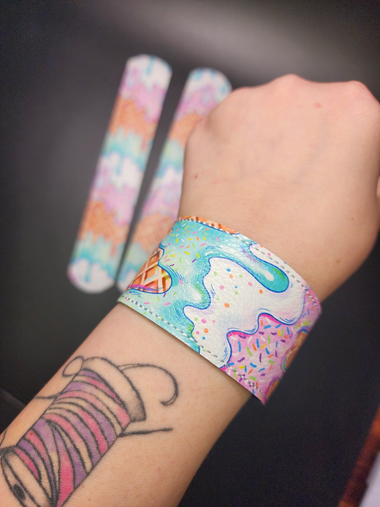 Slap Bracelets - Ice Cream