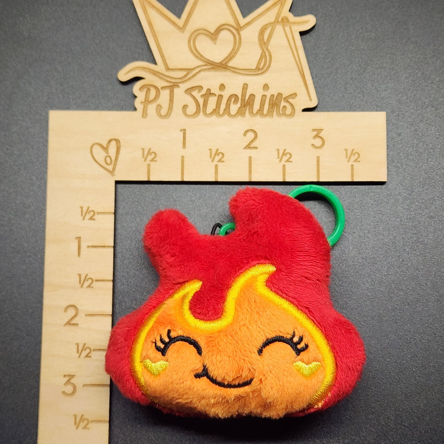 Keychain Plush - Dumpster Fire