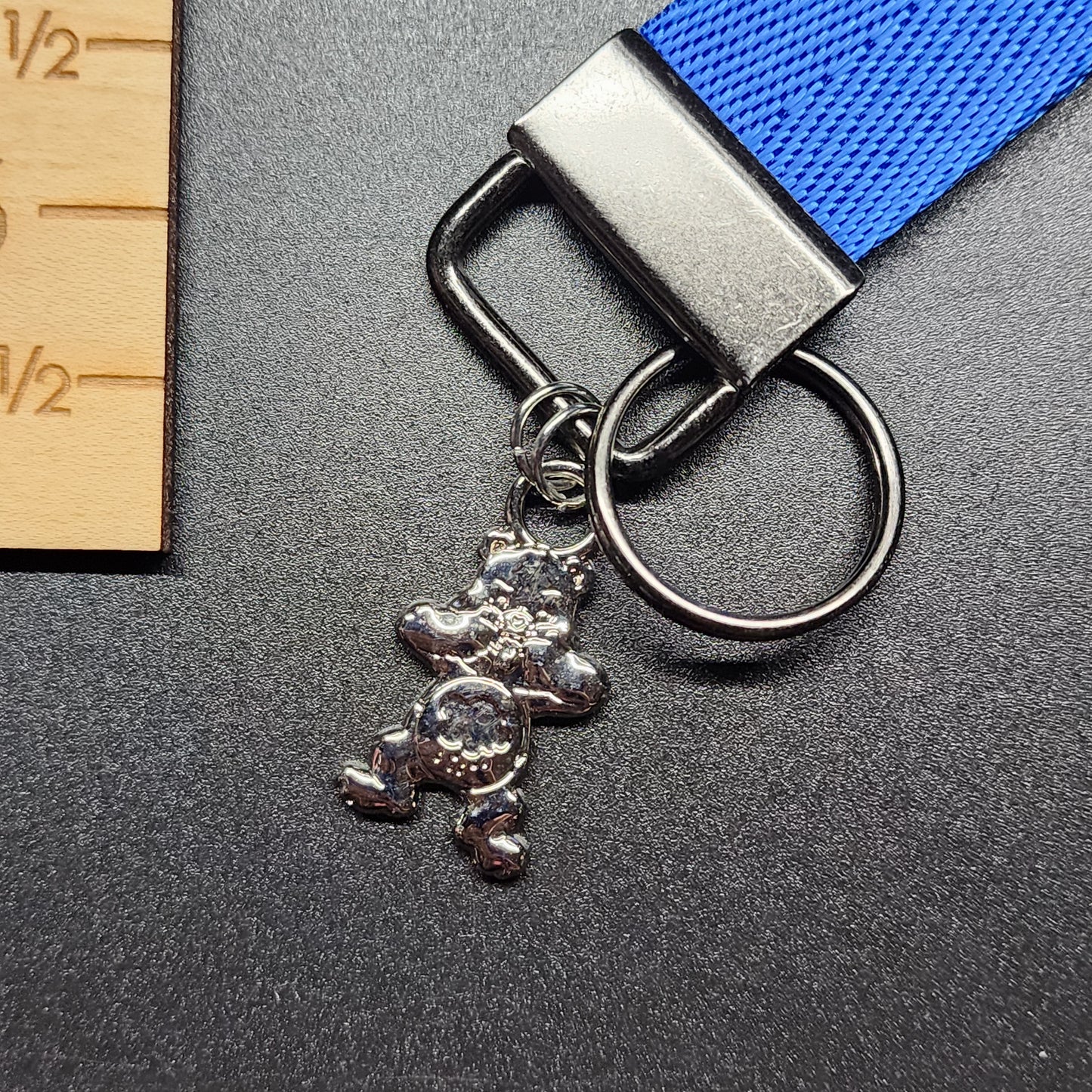 Charm Keychain - Blue Bear