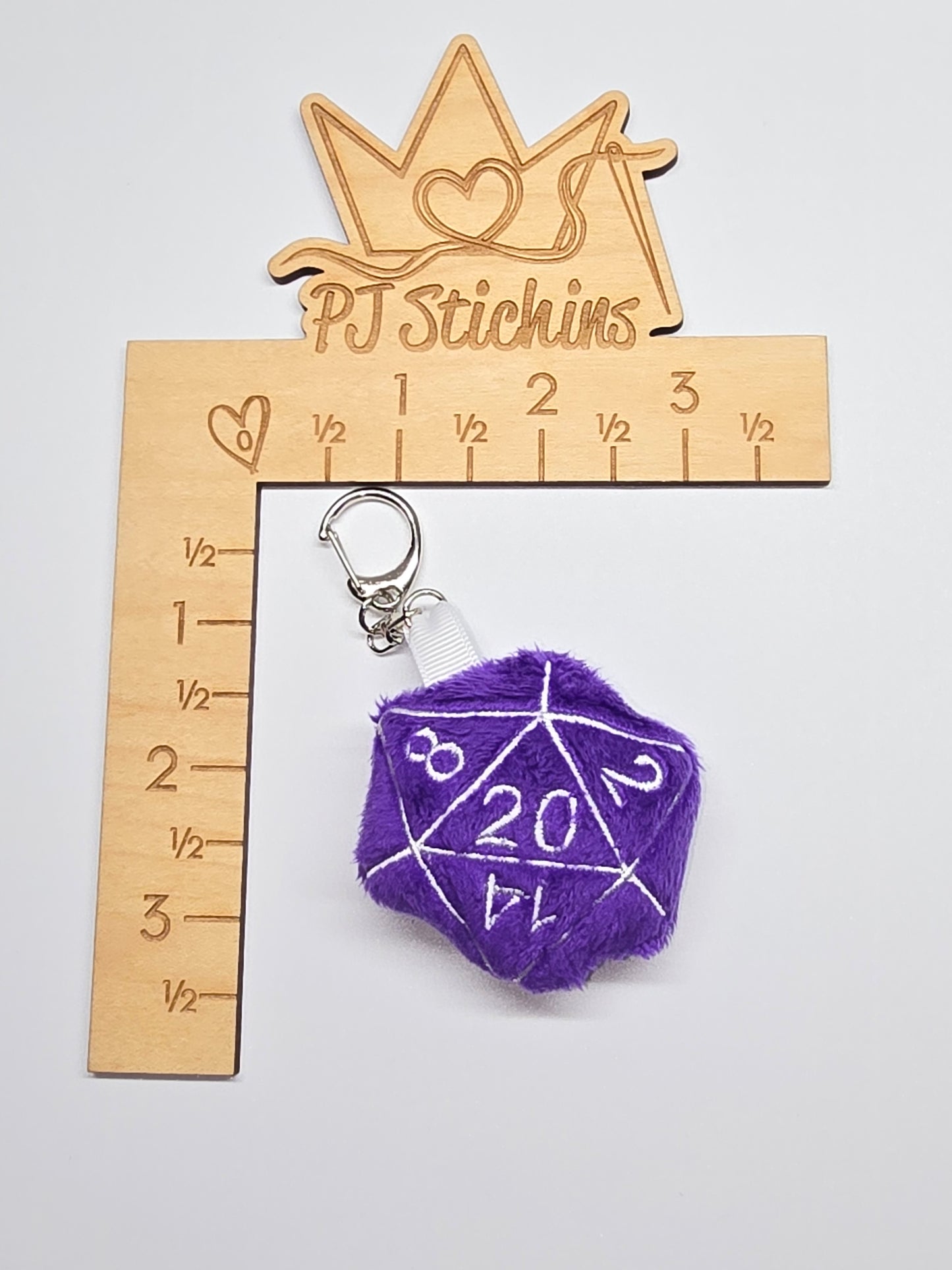 Plush Keychain - Dice