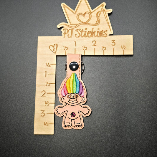 Keychain - Rainbow Hair Troll