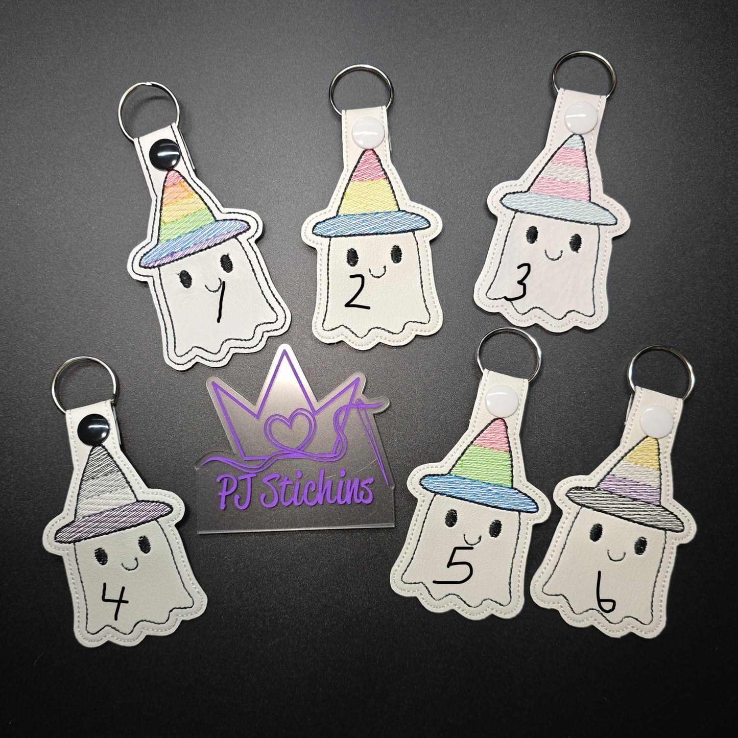 Keychain - Pride Ghosts