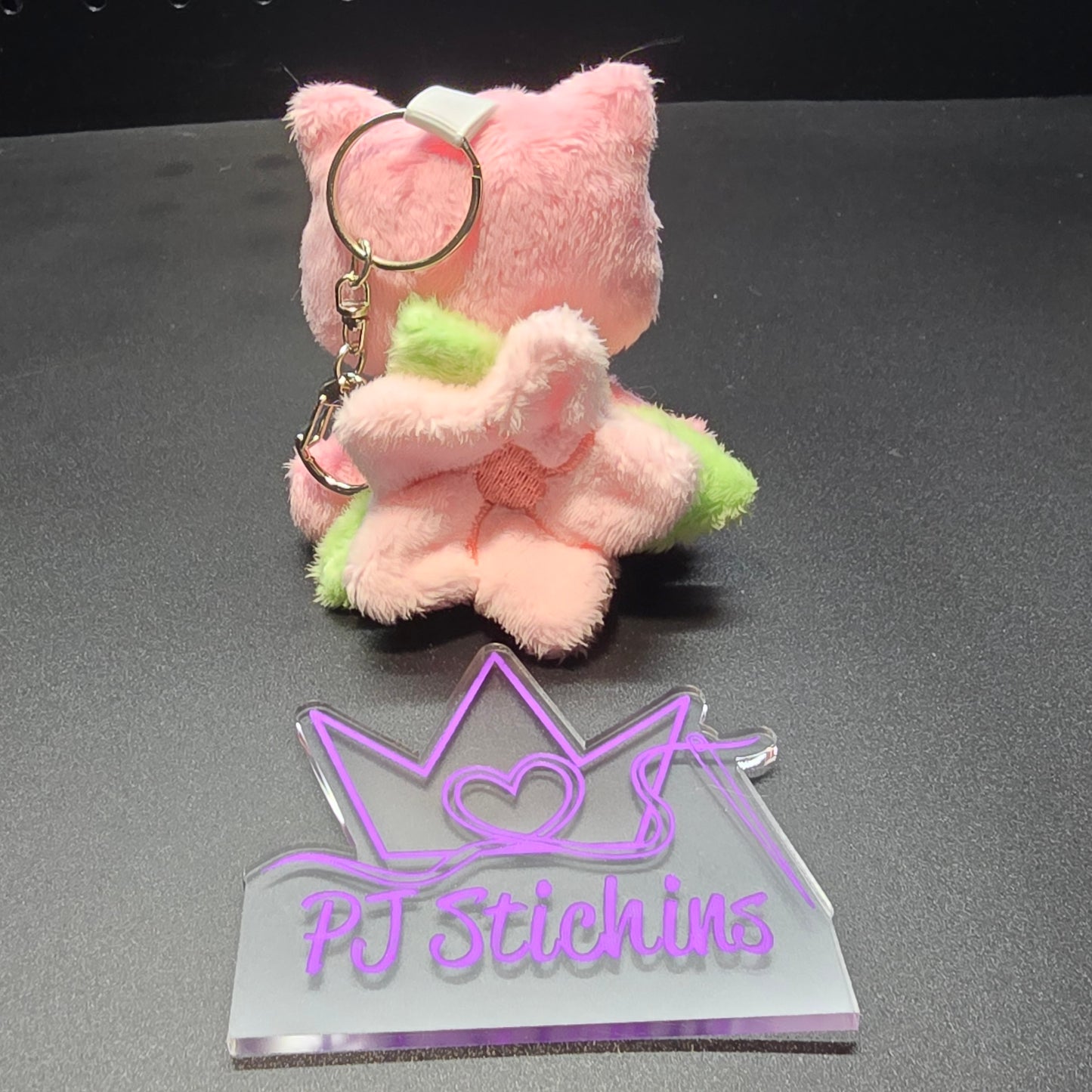 Plush Keychain - Cherry Blossom Buddy