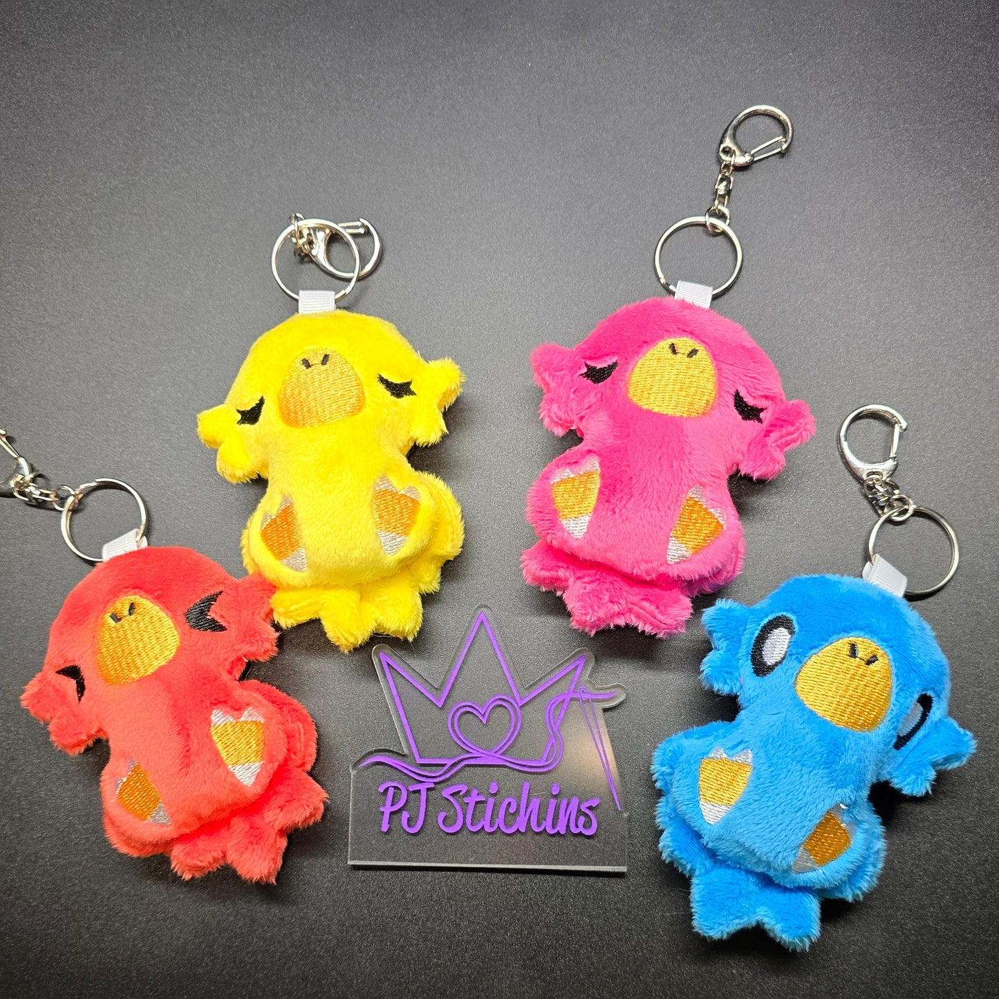 Plush Keychain - Battle Chicken