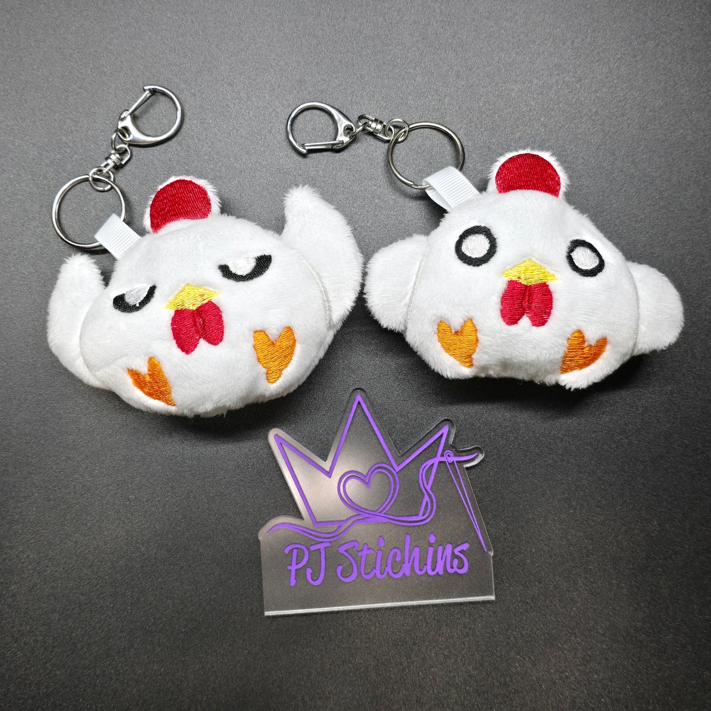 Plush Keychain - Chicken