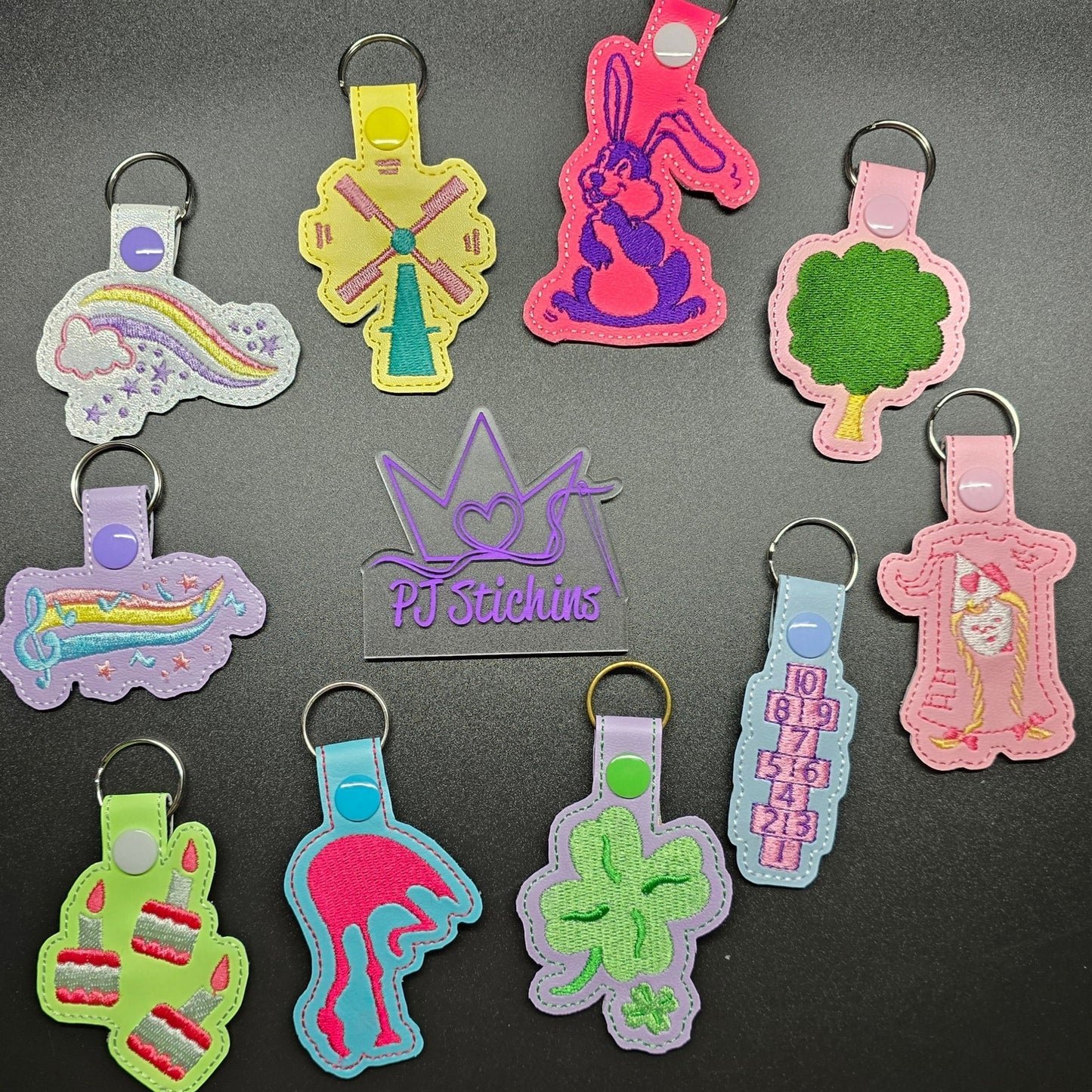 Keychain - Pony Cutie Symbols Set 6