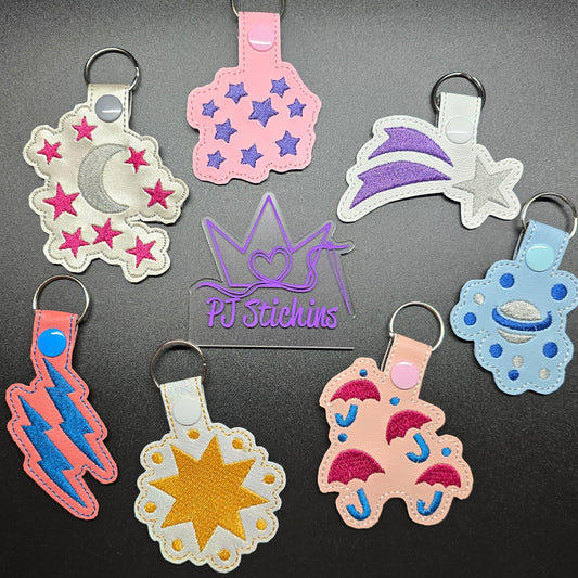 Keychain - Pony Cutie Symbols Set 2