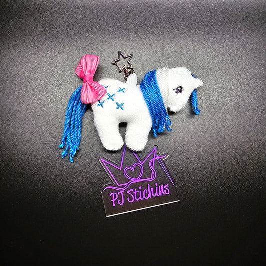 Made to Order - Plush Pony Keychain - Majesty