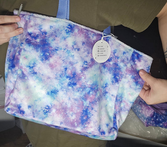 Plush Tote Bag - Galaxy