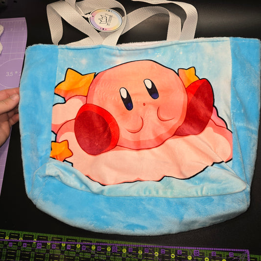 Plush Tote Bag - Pink Ball