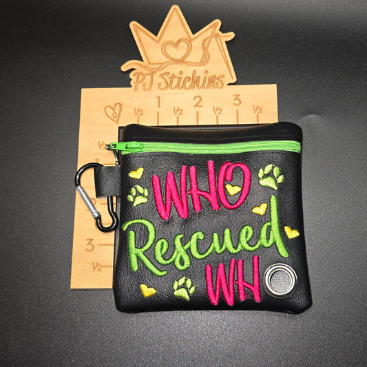 Rescued - Dog Baggie Holder