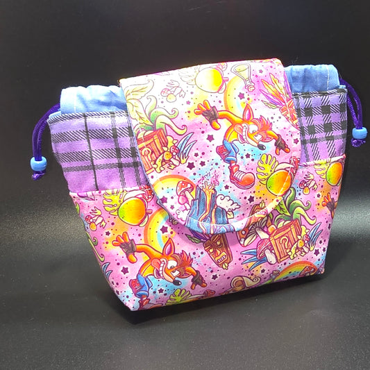 Crash - Small Cinch Pouch w/ Magnet Closure