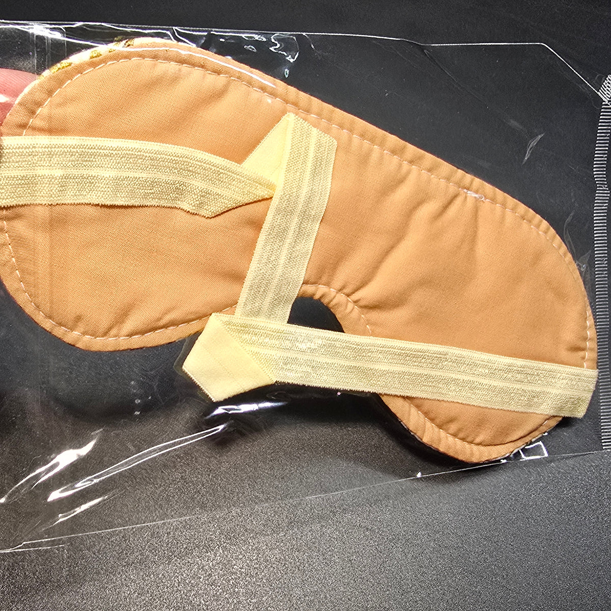 Eye Mask - Cream Cranes
