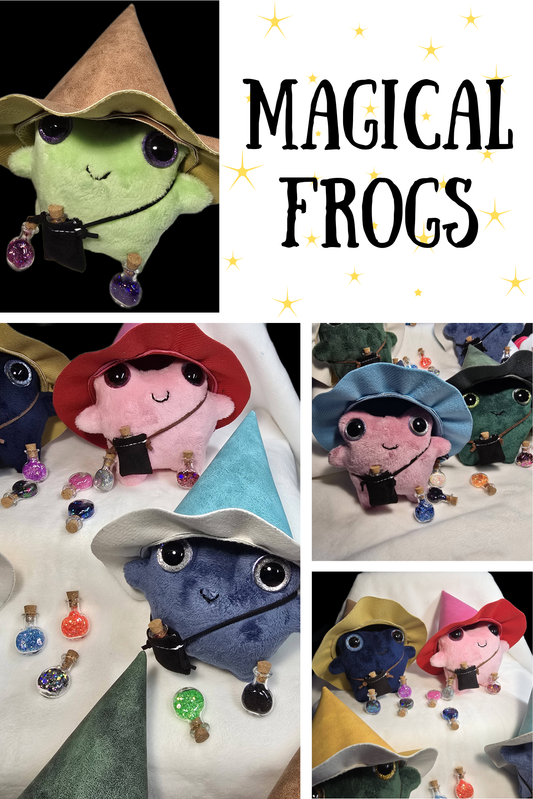 Magical Frog Plush - Customizable
