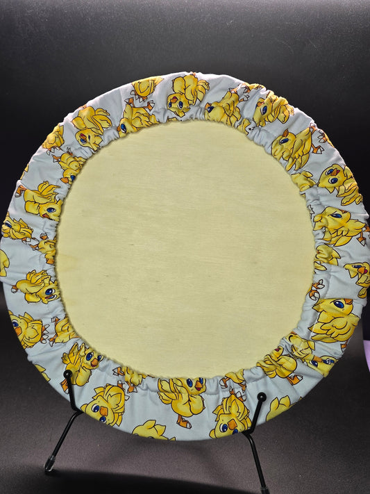Steering Wheel Cover - White Chocobos