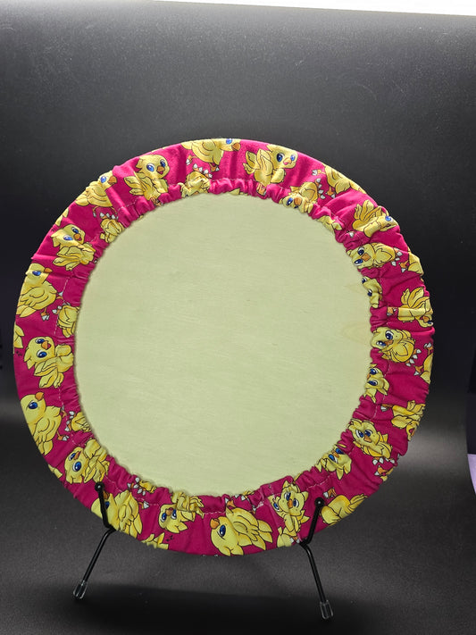 Steering Wheel Cover - Red Chocobos