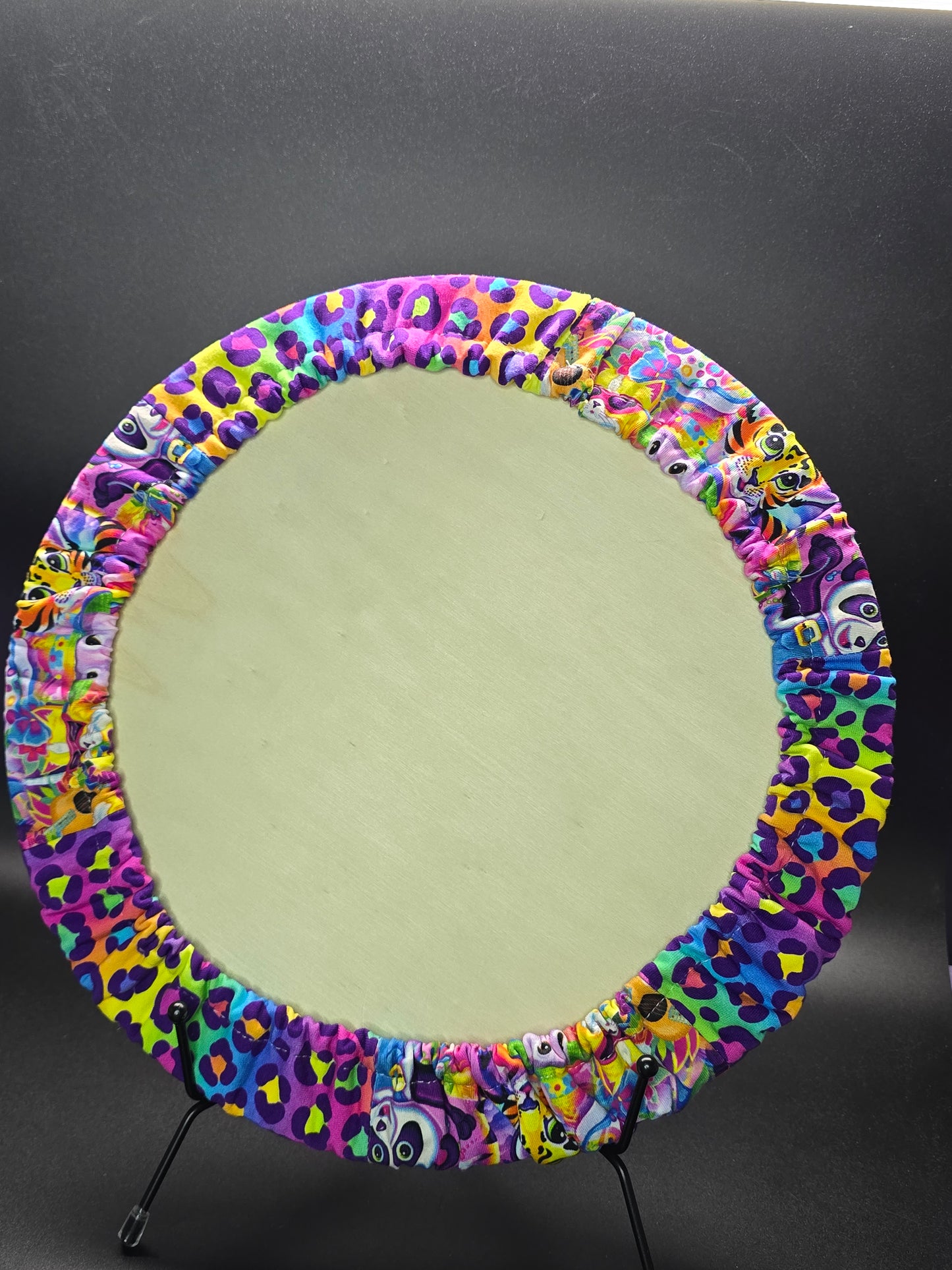 Steering Wheel Cover - Rainbow Panda & Elephant